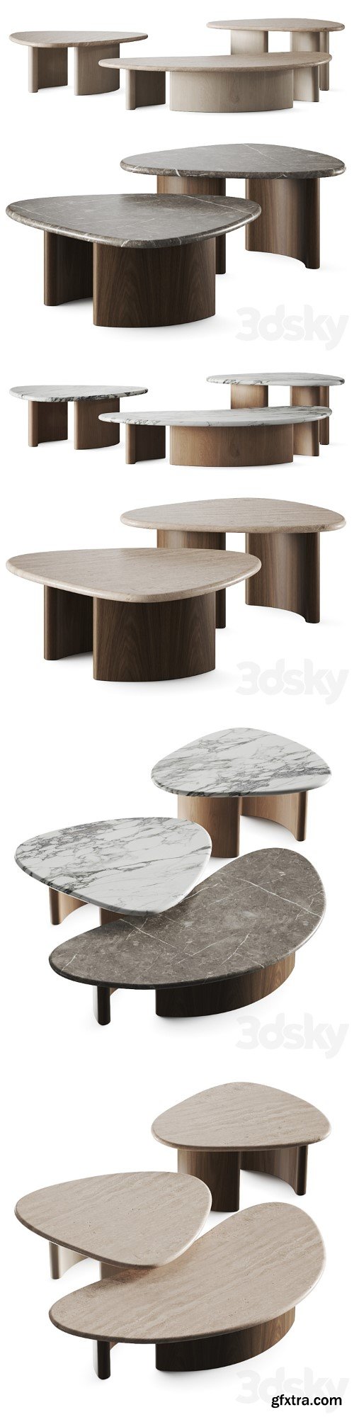 Castilleja Archipelagos Coffee Tables