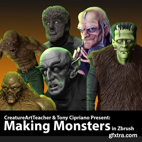 Creature Art Teacher - Making Monsters in ZBrush with Tony Cipriano