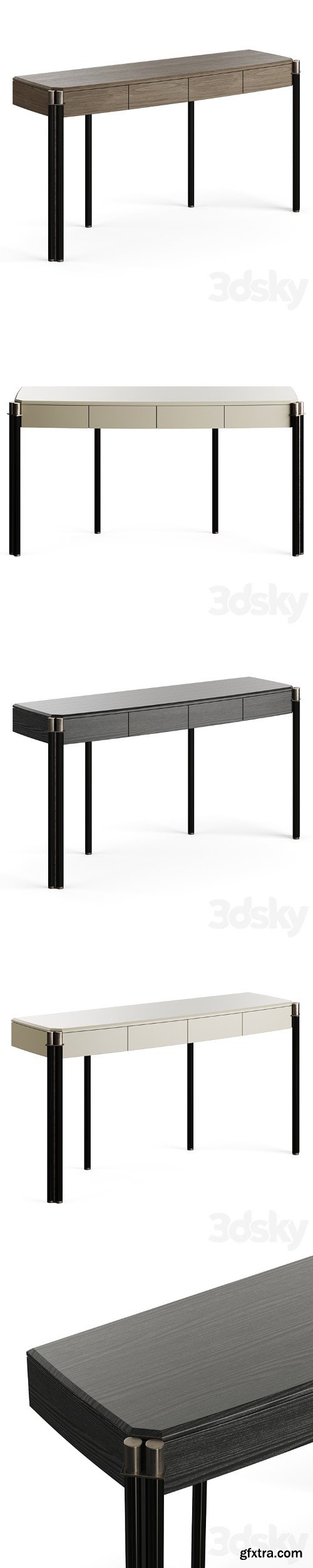 Capital Collection Console With Drawers Mayfair