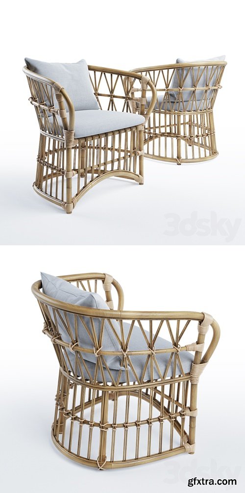 San francisco rattan chair