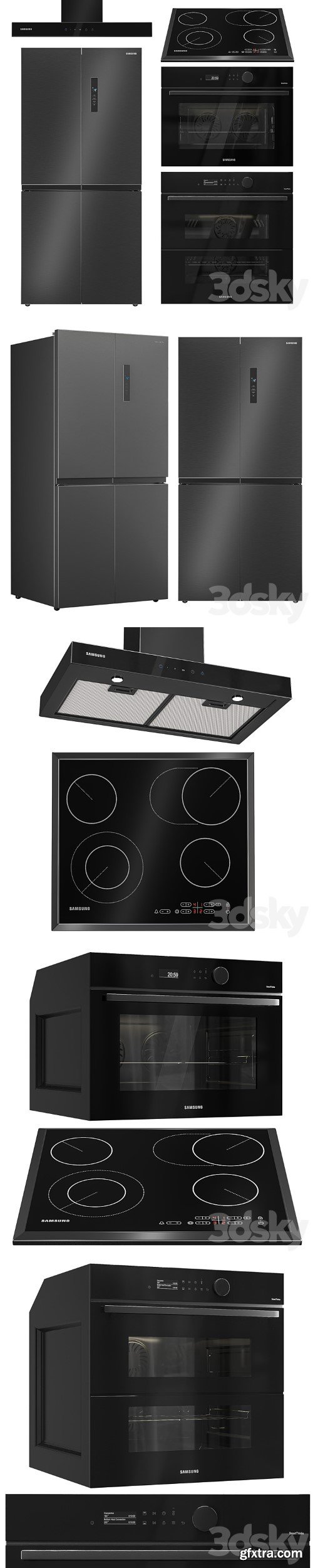 Samsung kitchen appliances set