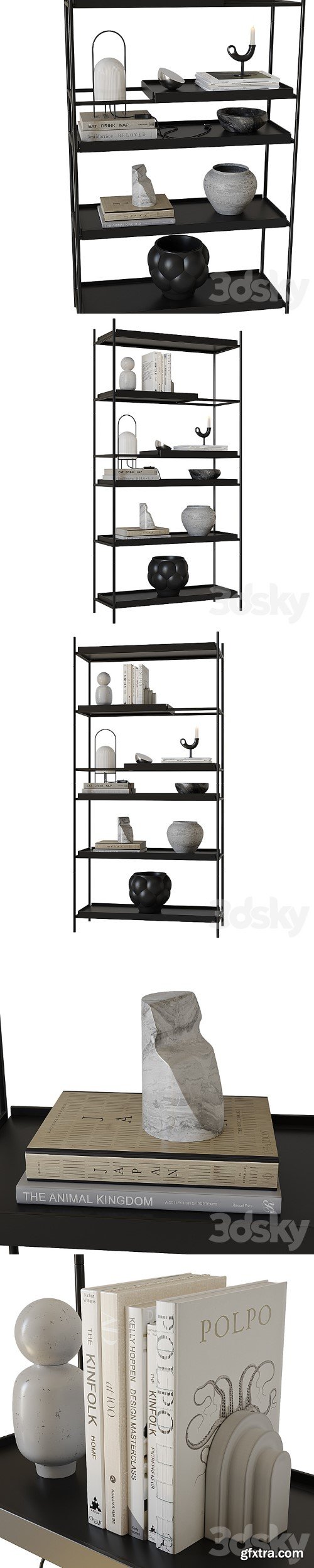 Wouddesign - TRAY SHELF (HIGH)