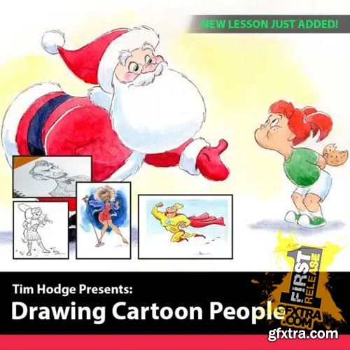 Creature Art Teacher - Drawing Cartoon People with Tim Hodge