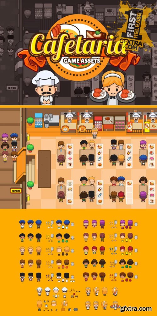 Craftpix - Cafeteria Game Assets