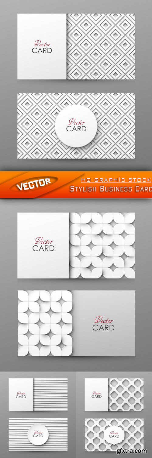 Stock Vector - Stylish Business Cards