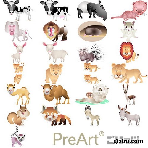 PreArt Vol01 Animal Heaven Gorippa Manten 170xEPS