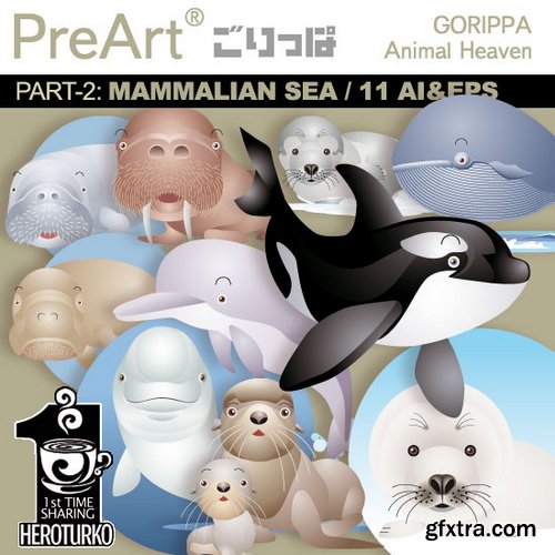 PreArt Vol01 Animal Heaven Gorippa Manten 170xEPS