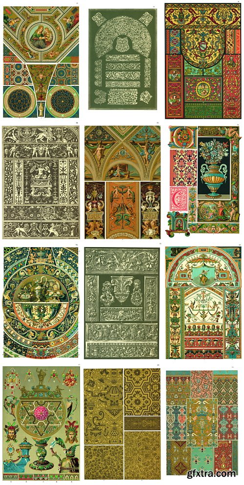 Byzantine Weaving and Embroidery Ornaments