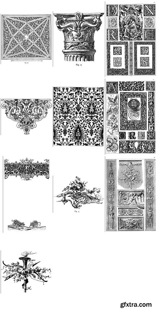 Byzantine Weaving and Embroidery Ornaments