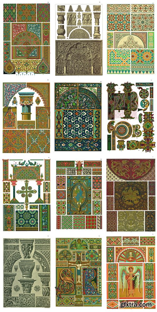 Byzantine Weaving and Embroidery Ornaments