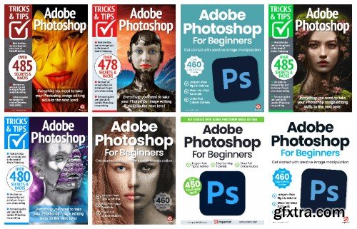 Adobe Photoshop For Beginners & Tricks and Tips - Full Year 2024 Collection