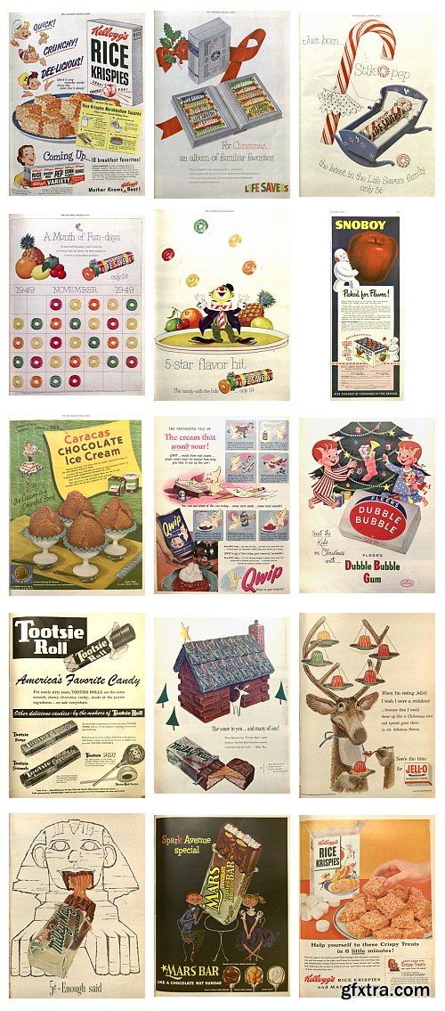 100 Retro Magazine Ad Posters HQ