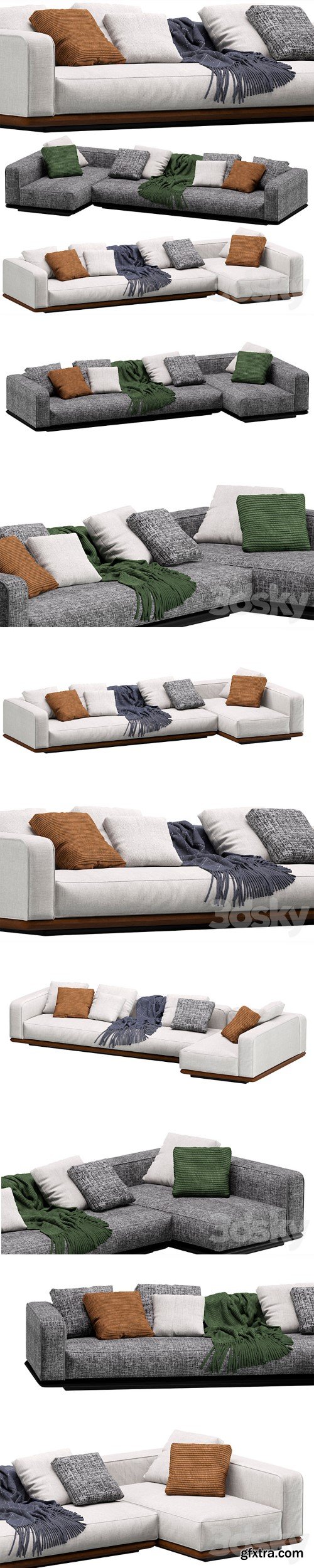 Minotti Horizonte Modular Sofa 06