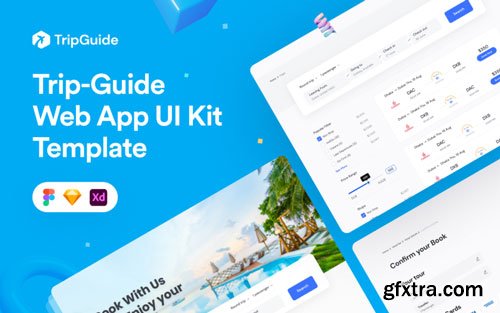 UIHut - Doct - TripGuide - Booking Web App UI Kit