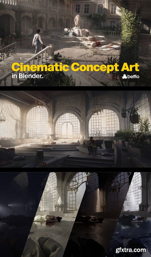 ArtStation - Cinematic Concept Art in Blender &ndash; Full Course