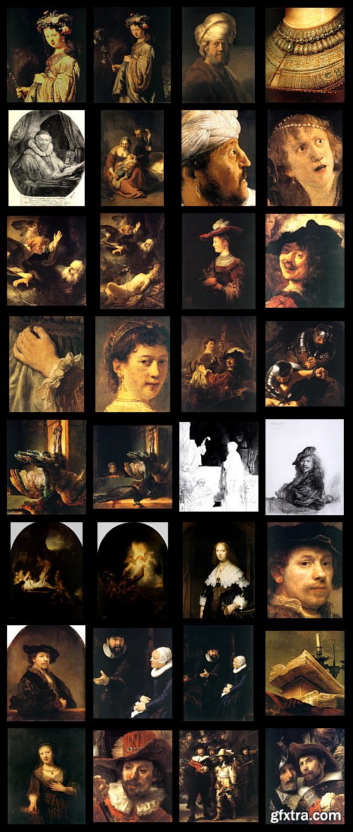 Rembrandt - Harmenszoon Van Rijn Portfolio 150xJPG