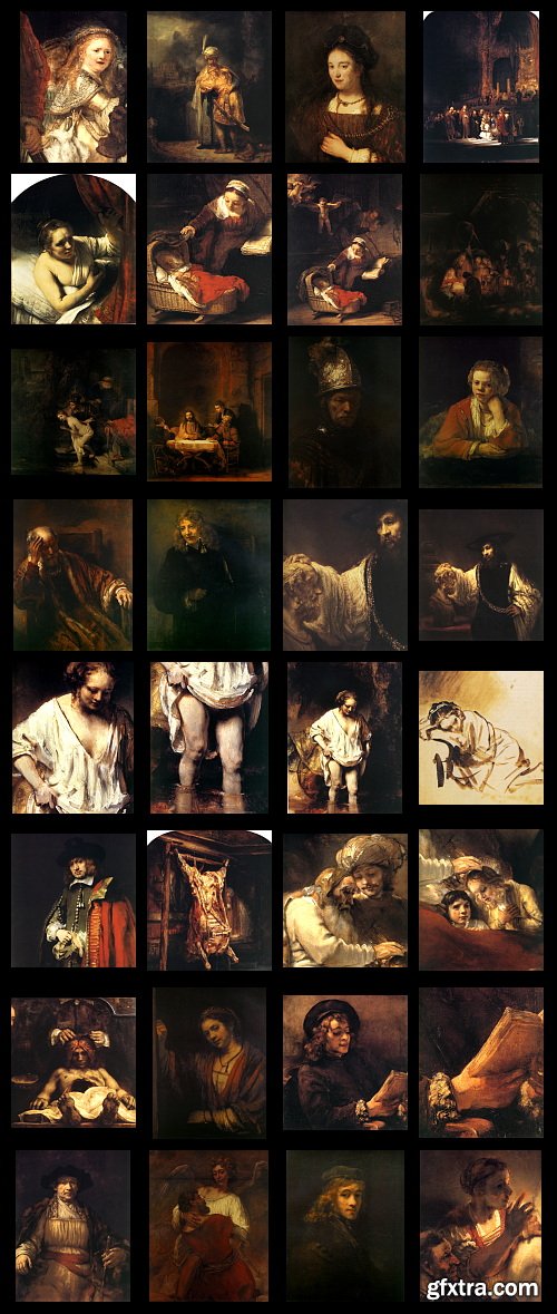 Rembrandt - Harmenszoon Van Rijn Portfolio 150xJPG