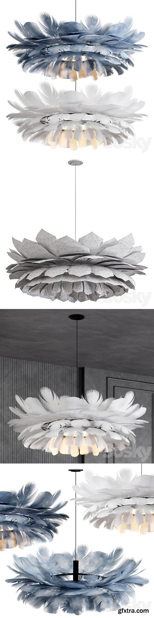 Hanging Model RD 6764 Chandelier by Prohouse store