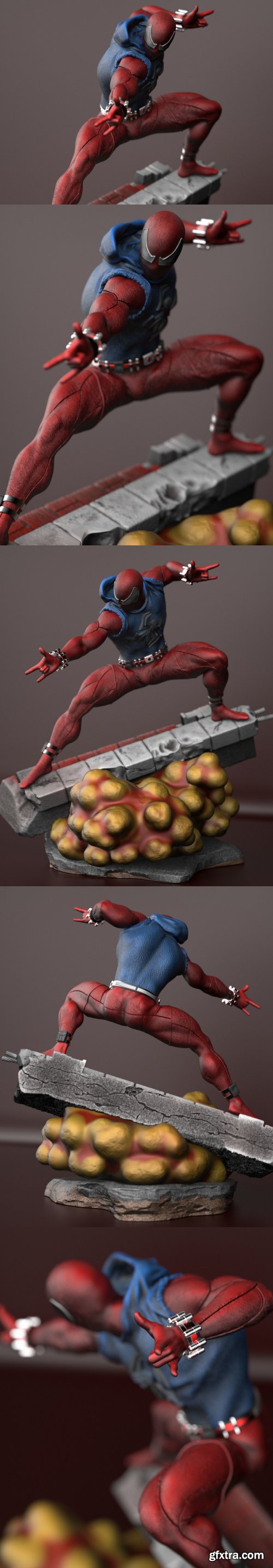 Spiderman Scarlet – 3D Print Model