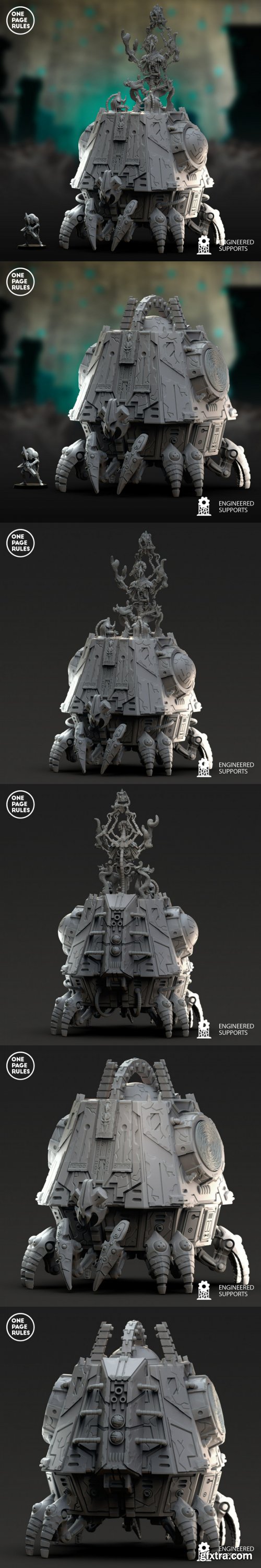 Robot Death Fortress – 3D Print Model