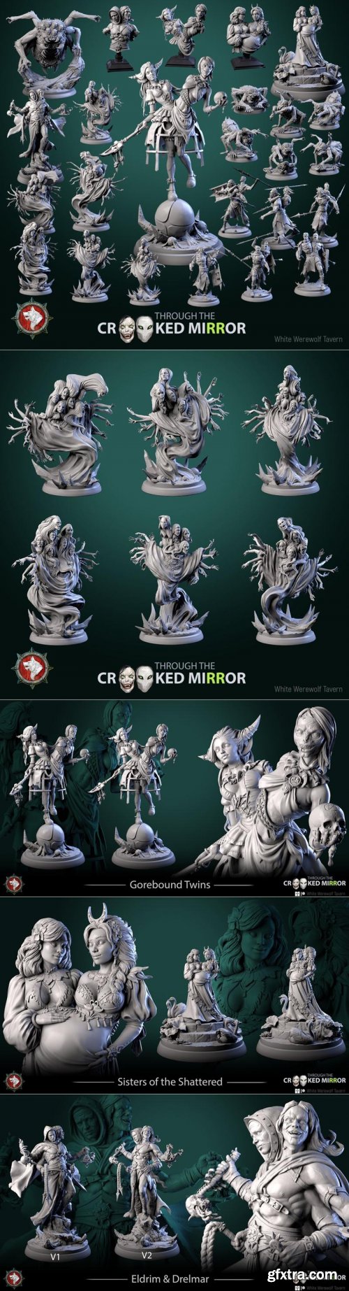 White Werewolf Tavern December 2024 – 3D Print Model STL