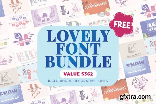 Lovely Font Bundle Vol.02