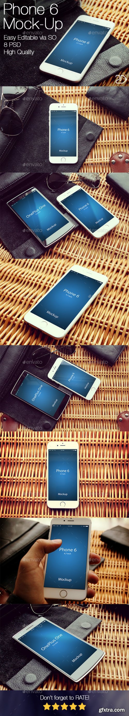 Graphicriver - Phone 6 Mockup v2 10399362