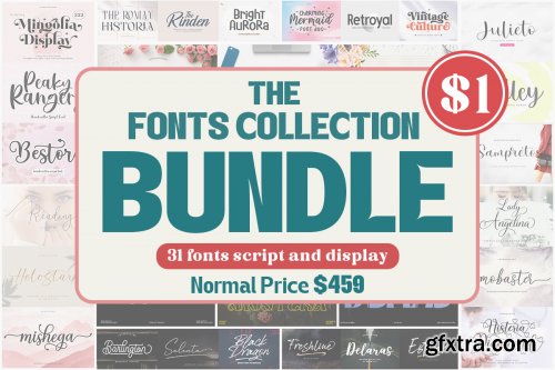 The Fonts Collection Bundle