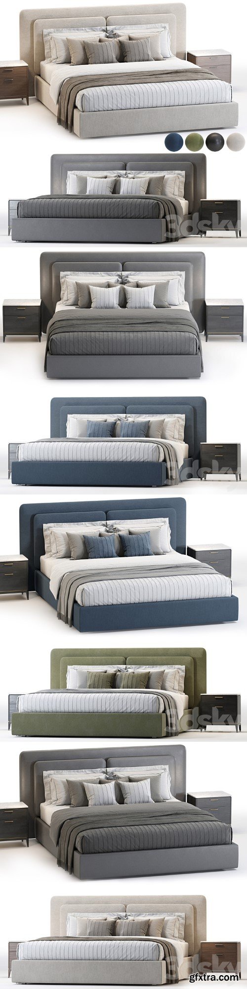 Comocasa savona Bed