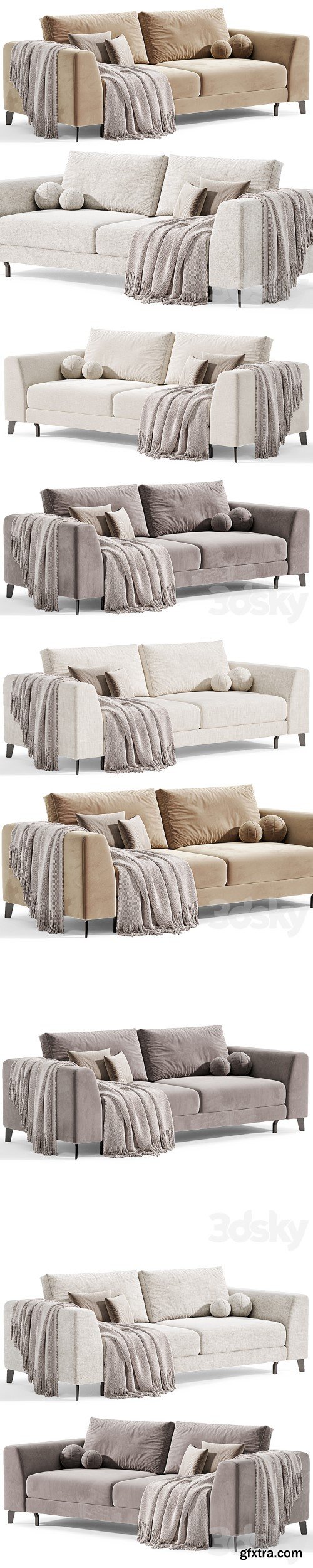 Blanc Sofa Modern By Skdesign