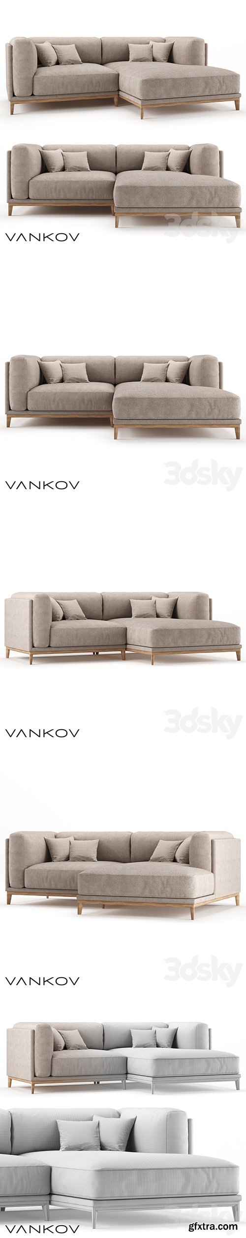 OM CASE sofa by VANKOV