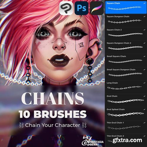 AnastasiaDeg Brushes Pack For Procreate