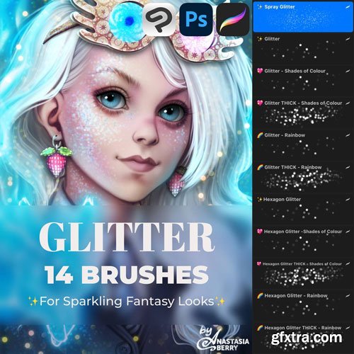 AnastasiaDeg Brushes Pack For Procreate