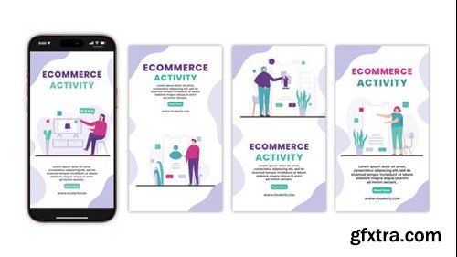 Videohive Ecommerce Activity Instagram Story 56091204