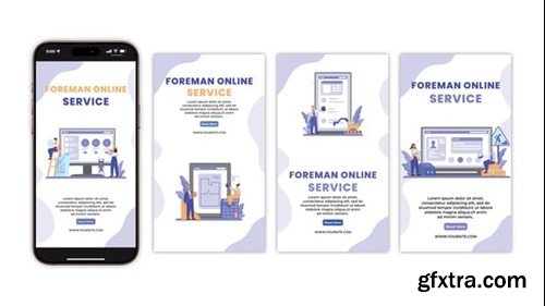 Videohive Foreman Online Service Instagram Story 56091496