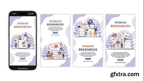 Videohive Human Resources Instagram Story 56091630