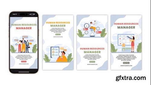 Videohive Human Resources Manager Instagram Story 56091637