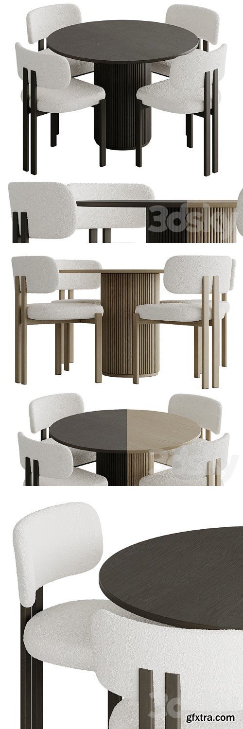 Dining table with chairs 003