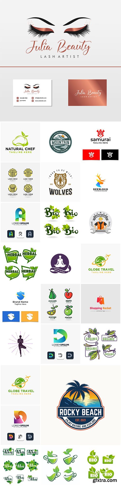 Logo collection vector design vol 9