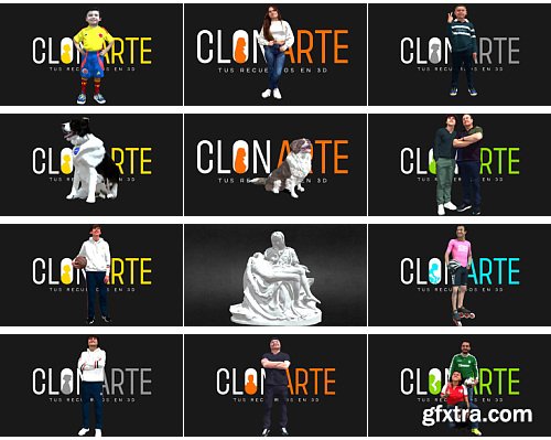 CloneArte 3D Scan People