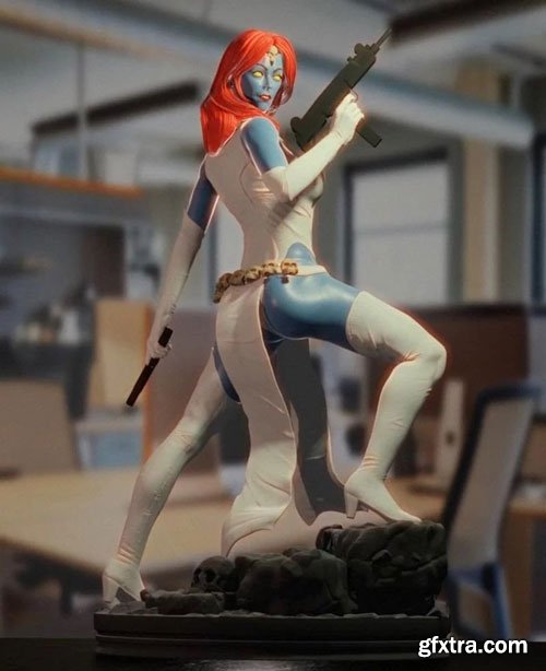 MCM3D – Mystique – 3D Model