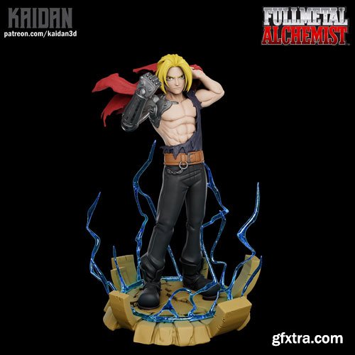 Kaidan Edward Elric – 3D Model