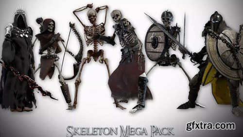 Unity Asset - Skeleton Mega Pack v1.1