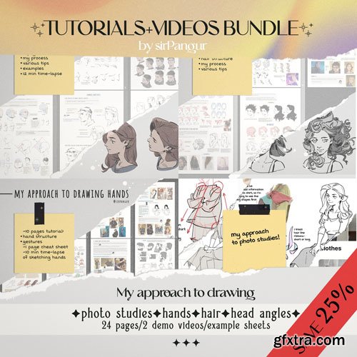 Nina Vakueva - My approach to drawing BUNDLE