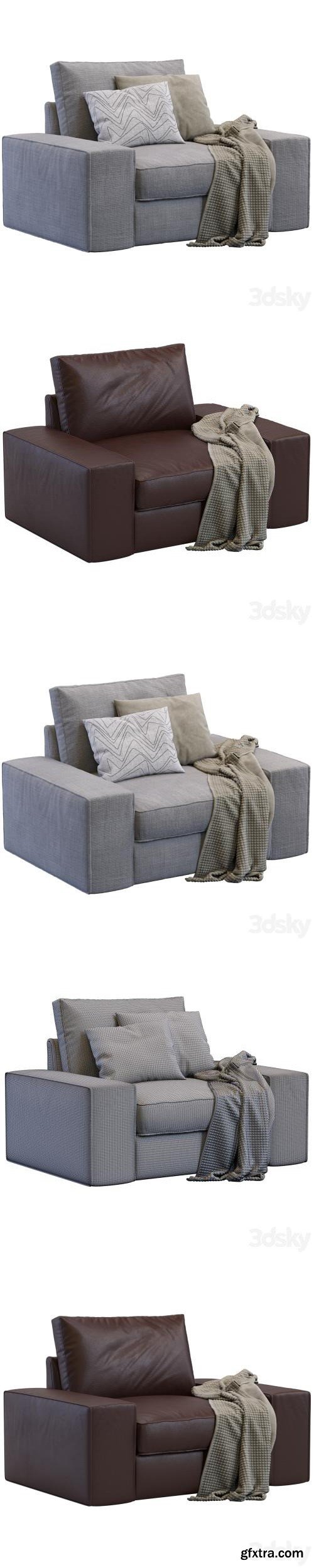 Armchair Kivik By Ikea (2 version)