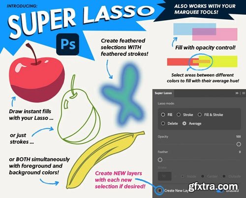 Kyle's Super Lasso for Photoshop