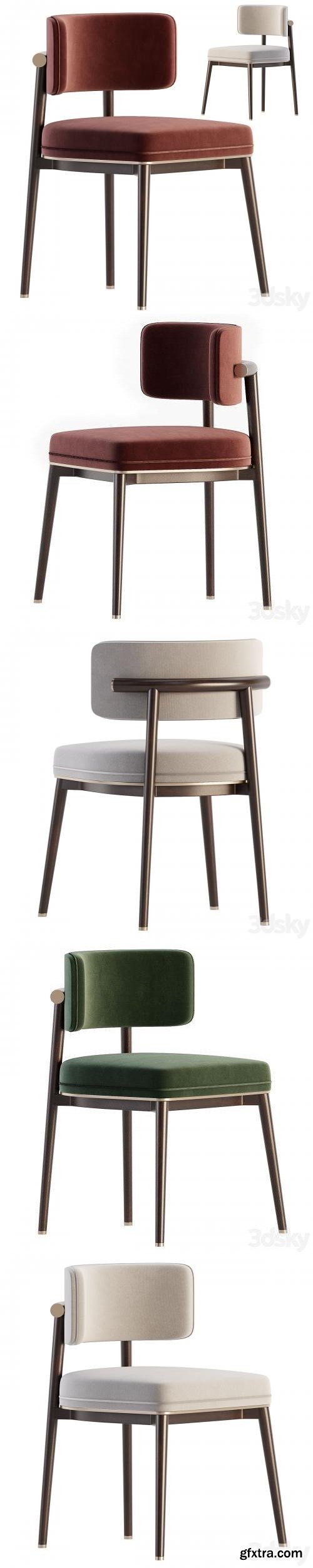 Frank dining chair by ASTER