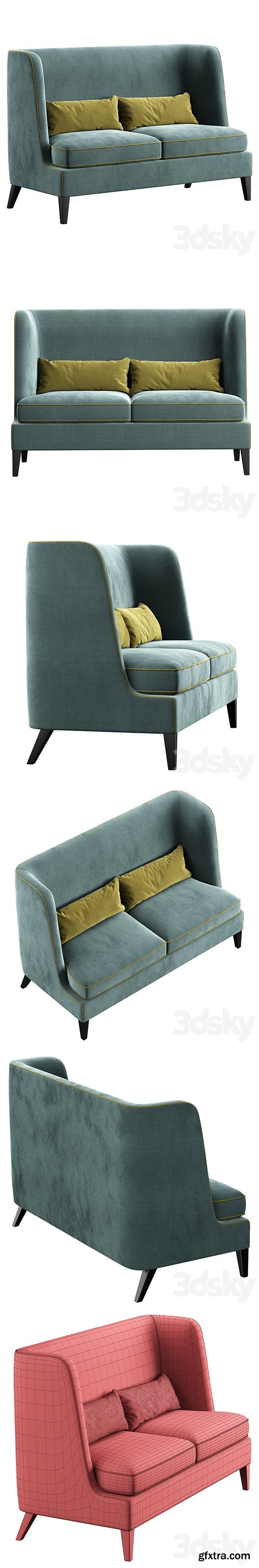 Sofa Cyan Konyshev