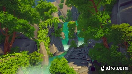 Unity - Dreamscape Nature Bundle - Stylized Open World Environment