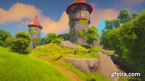 Unity - Dreamscape Nature Bundle - Stylized Open World Environment